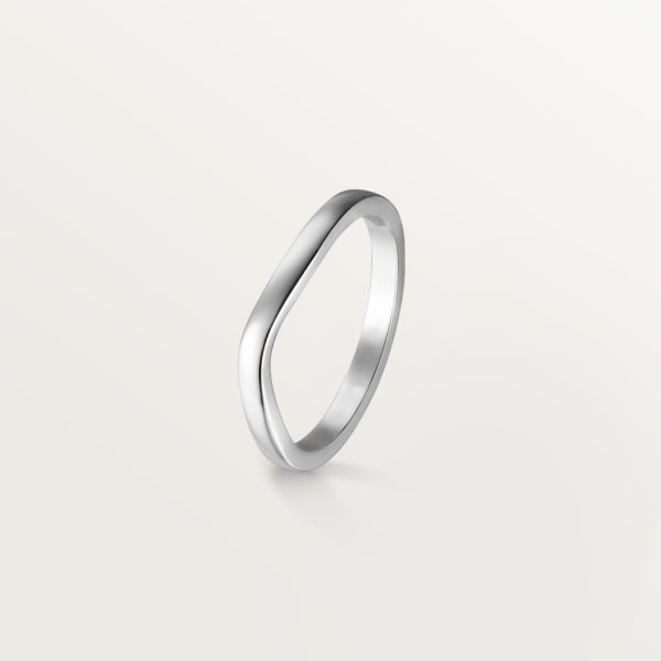 Ballerine wedding ring Platinum