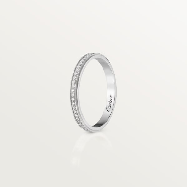 Cartier d'Amour wedding ring Platinum, diamonds