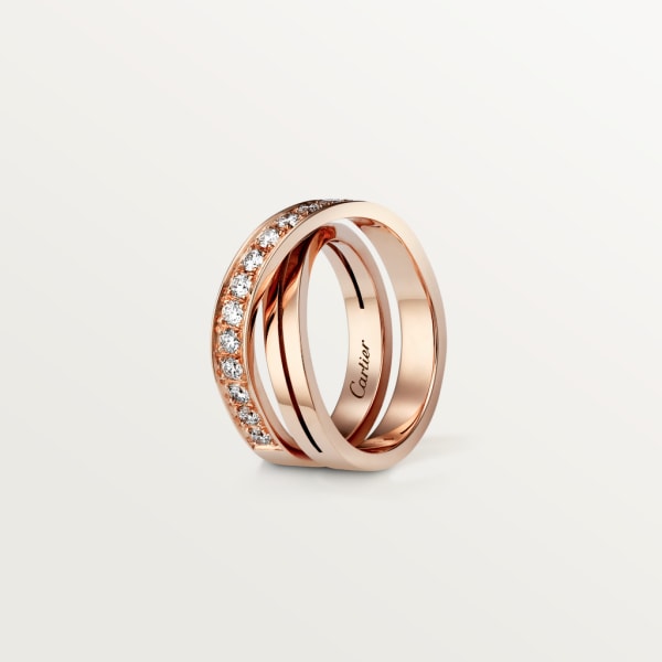 Etincelle de Cartier ring Rose gold, diamonds