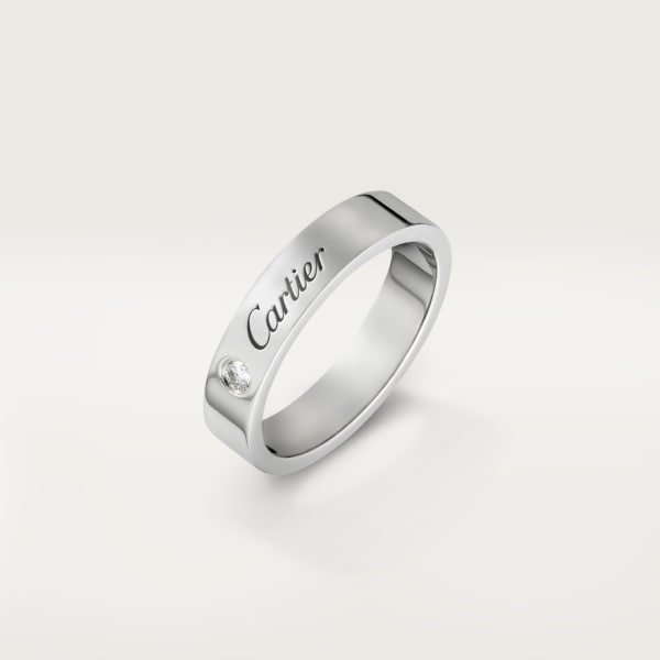 C de Cartier wedding ring Platinum, diamond