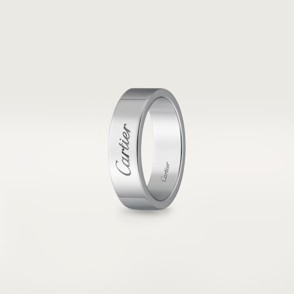 C de Cartier wedding ring Platinum