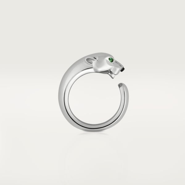 Panthère de Cartier ring White gold, tsavorite garnets, onyx