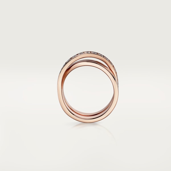 Etincelle de Cartier ring Rose gold, diamonds