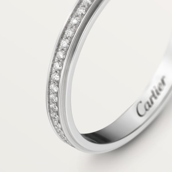 Cartier d'Amour wedding ring Platinum, diamonds