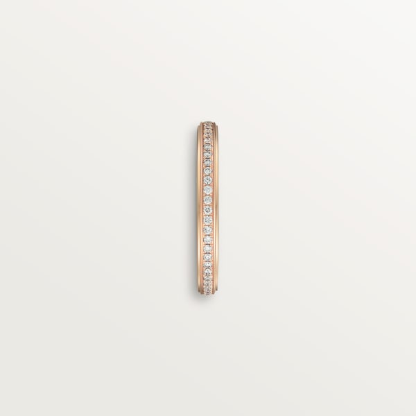 Cartier d'Amour wedding ring Rose gold, diamonds