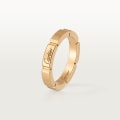 Maillon Panthère wedding band Yellow gold