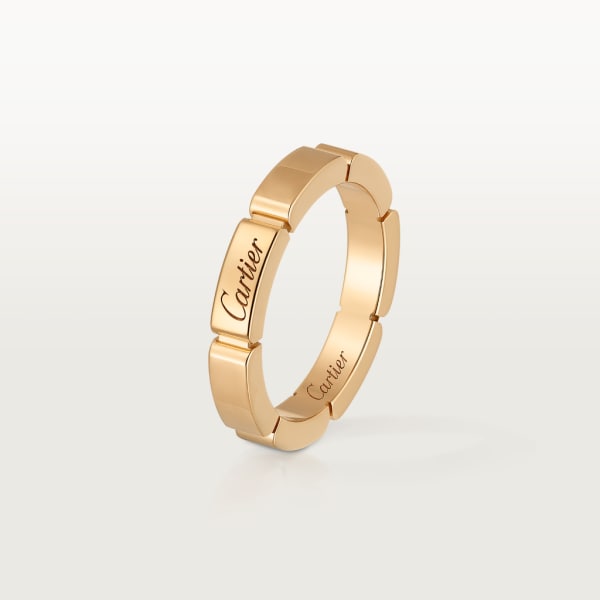 Maillon Panthère wedding ring Yellow gold