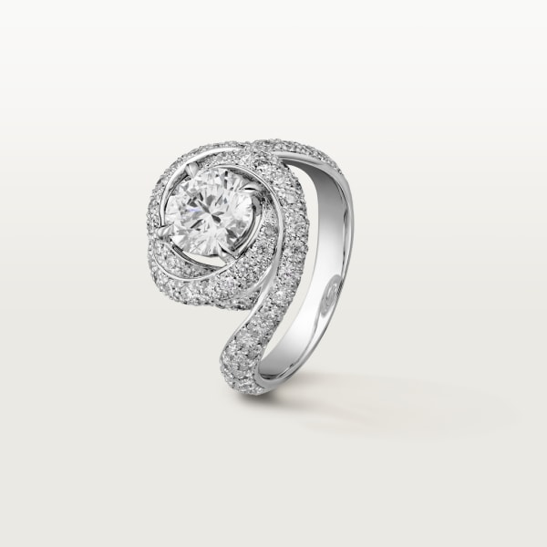 Trinity Ruban Solitaire Platinum, diamond