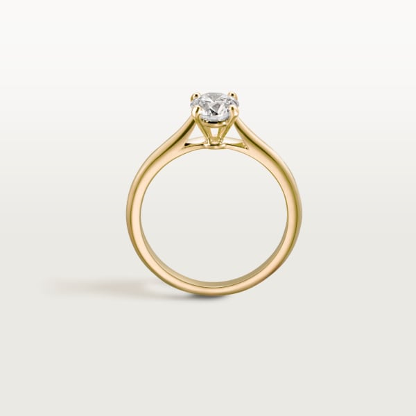 Solitaire 1895 Yellow gold, diamond