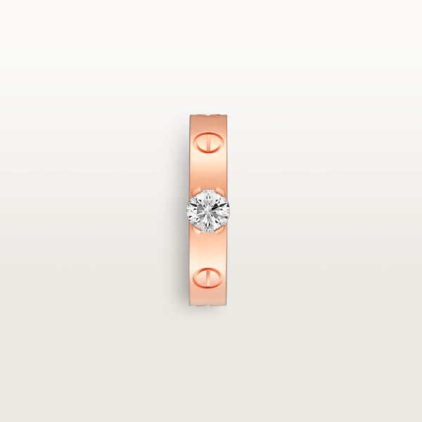 Love Solitaire Rose gold, diamond