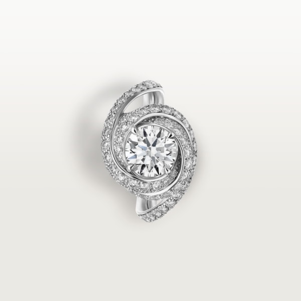 Trinity Ruban Solitaire Platinum, diamond