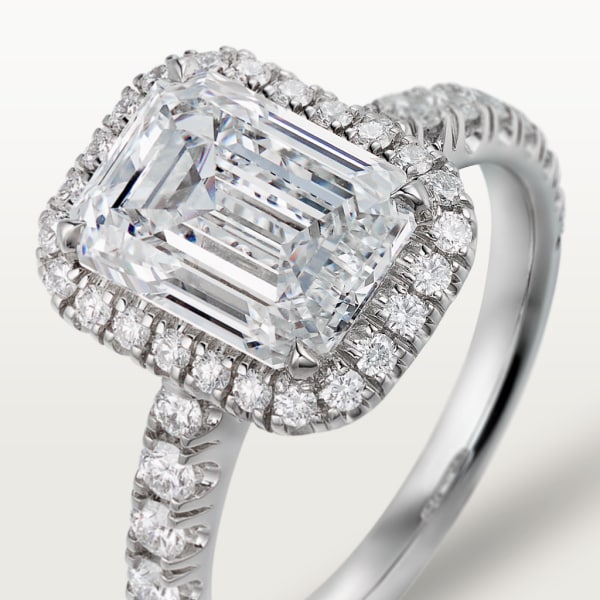 Cartier Destinée Solitaire Platinum, diamonds