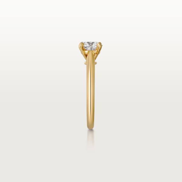 Solitaire 1895 Yellow gold, diamond