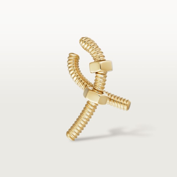 Écrou de Cartier right earring Yellow gold