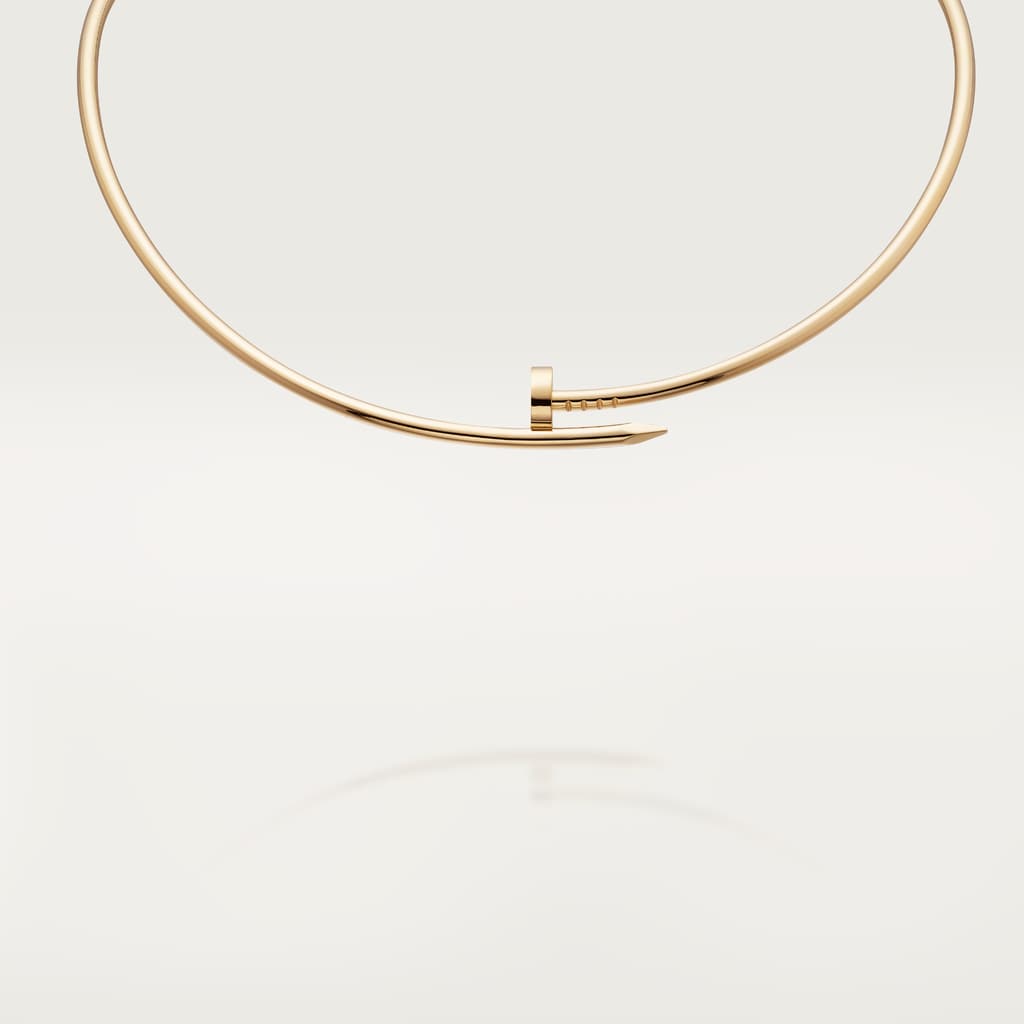 Juste un Clou torque necklace, small modelYellow gold