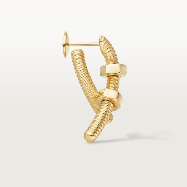 Écrou de Cartier right earring Yellow gold