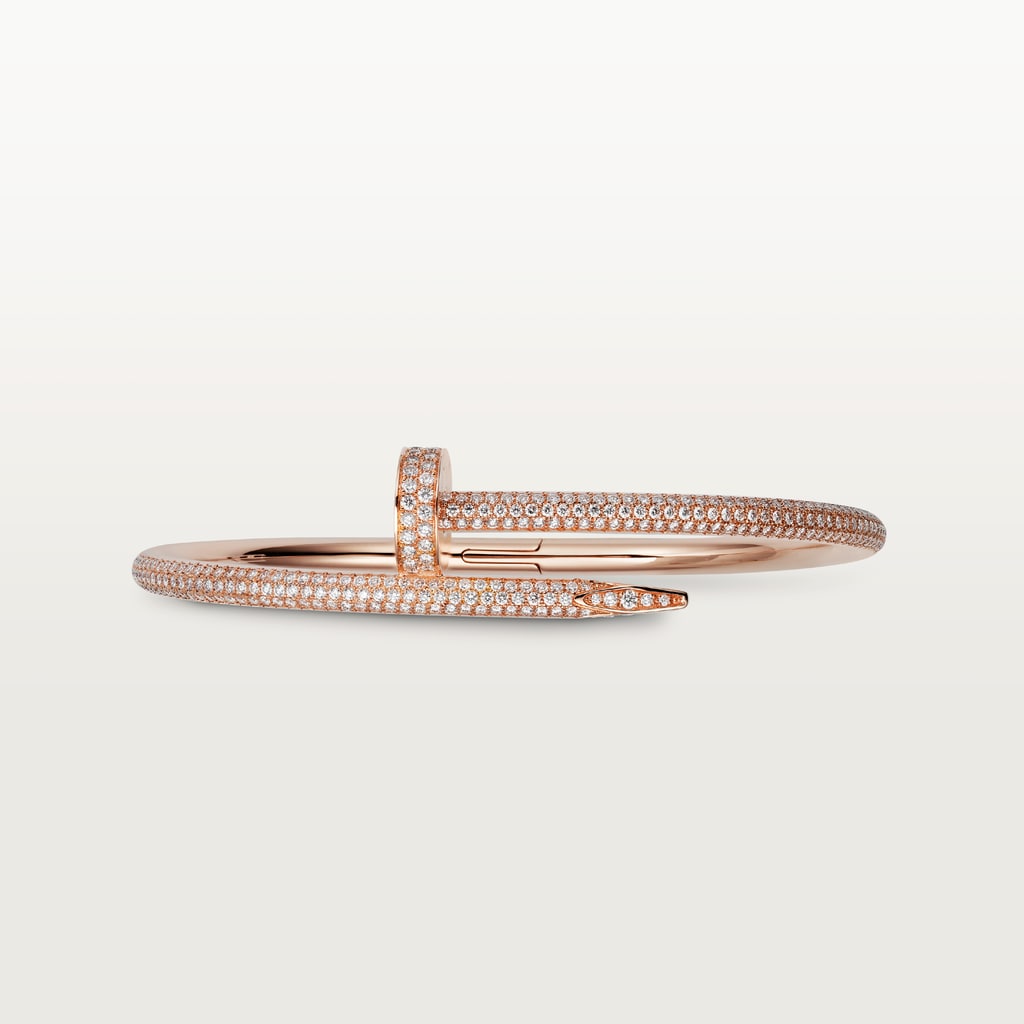 Juste un Clou braceletRose gold, diamonds