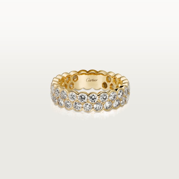 Broderie de Cartier wedding ring Yellow gold, diamonds