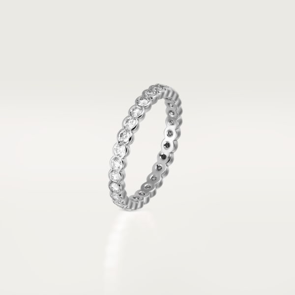 Broderie de Cartier wedding band White gold, diamonds