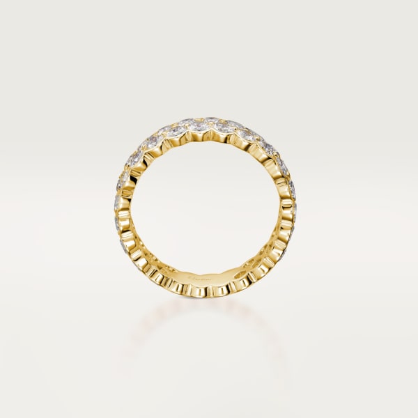 Broderie de Cartier wedding ring Yellow gold, diamonds