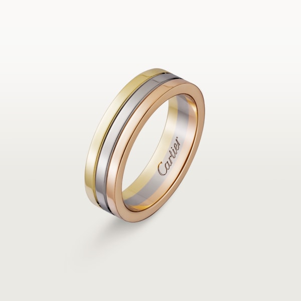 Vendôme Louis Cartier Wedding Ring White gold, yellow gold, rose gold