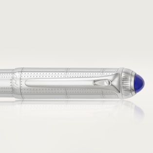 R de Cartier rollerball pen Engraved metal, palladium finish