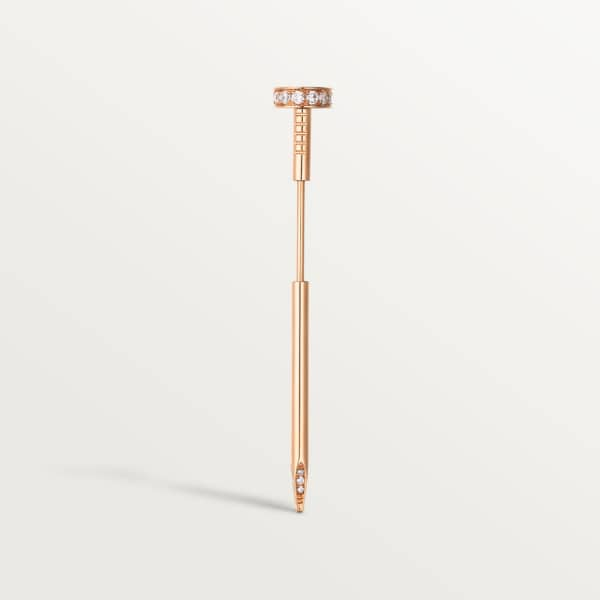 Juste un Clou tie pin Rose gold, diamonds