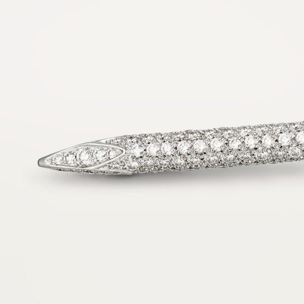 Juste un Clou tie pin White gold and diamonds