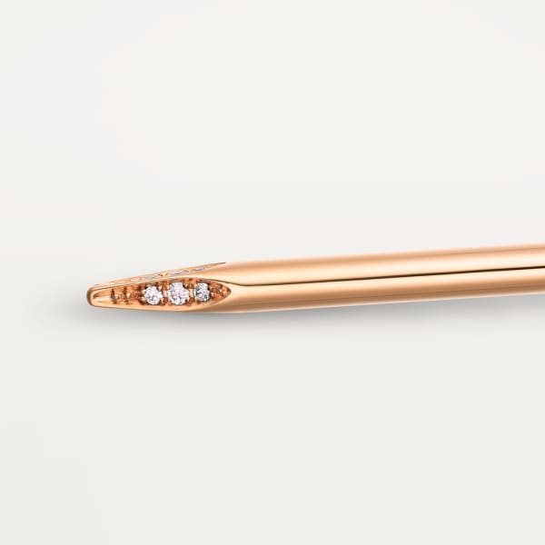 Juste un Clou tie pin Rose gold, diamonds