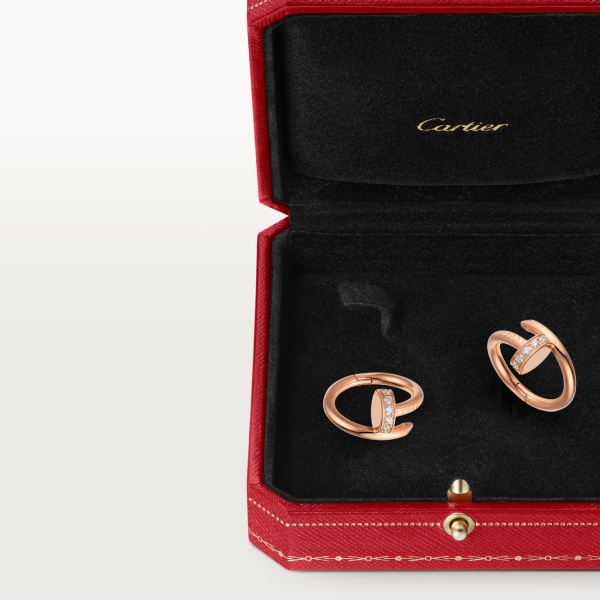 Juste un Clou cufflinks Rose gold, diamond