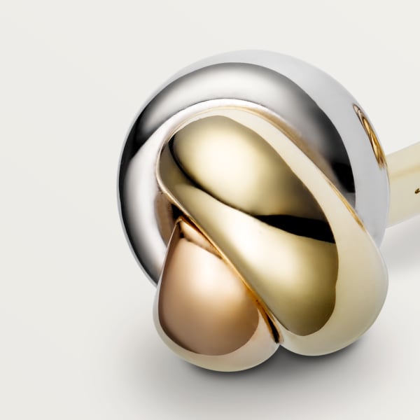 Trinity cufflinks White gold, yellow gold, rose gold