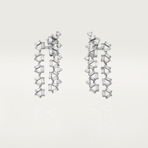 Reflection de Cartier earrings White gold, diamonds