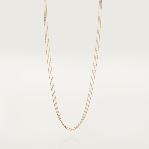 Trinity necklace White gold, yellow gold, rose gold