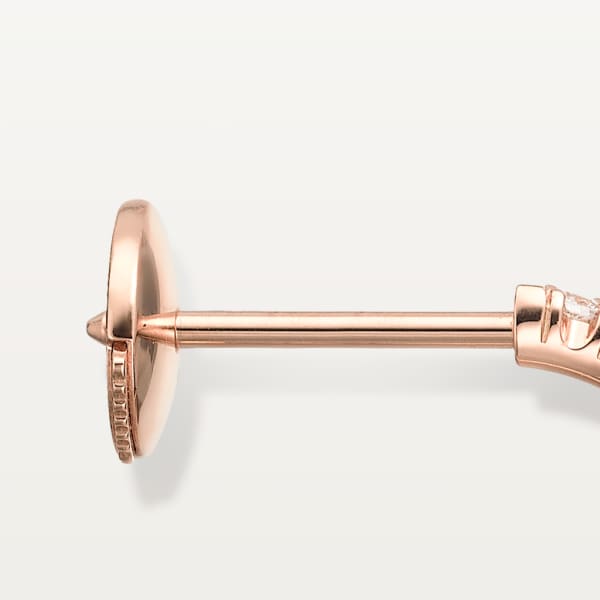 Etincelle de Cartier earrings Rose gold, diamonds