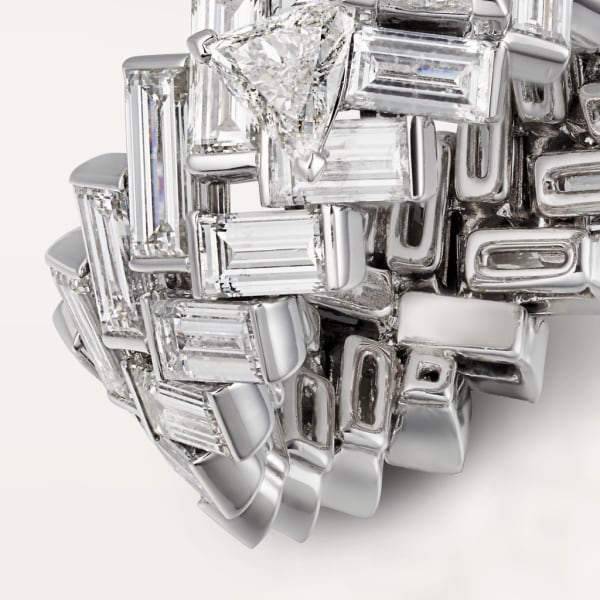 Reflection de Cartier ring White gold, diamonds