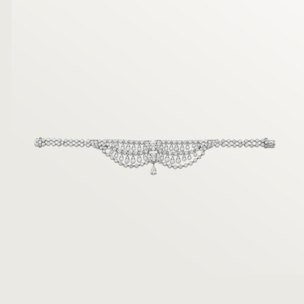 Pluie de Cartier bracelet White gold, diamonds