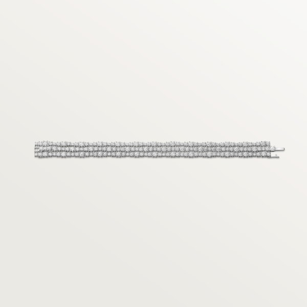 Essential Lines bracelet White gold, diamonds