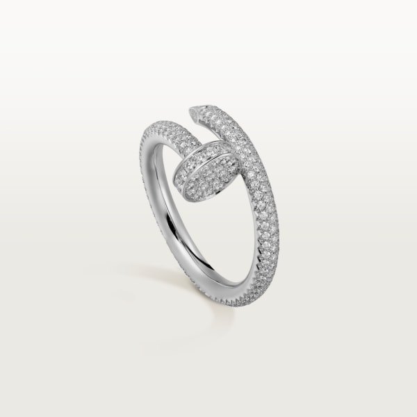 Juste un Clou ring White gold, diamonds