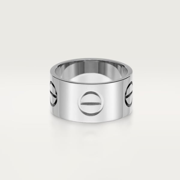 Love ring, large model White gold