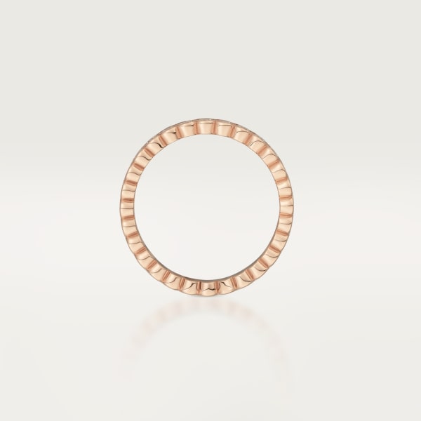 Broderie de Cartier wedding band Rose gold, diamonds