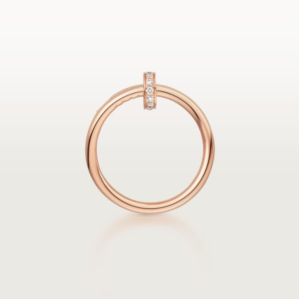 Juste un Clou ring Rose gold, diamonds