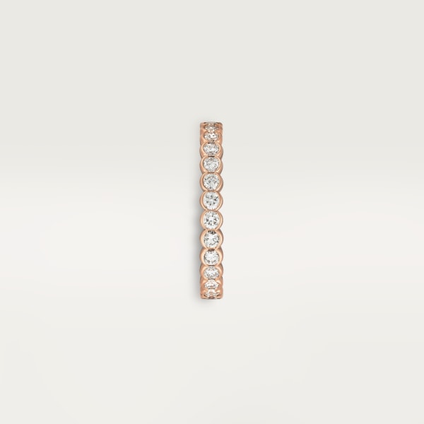 Broderie de Cartier wedding band Rose gold, diamonds