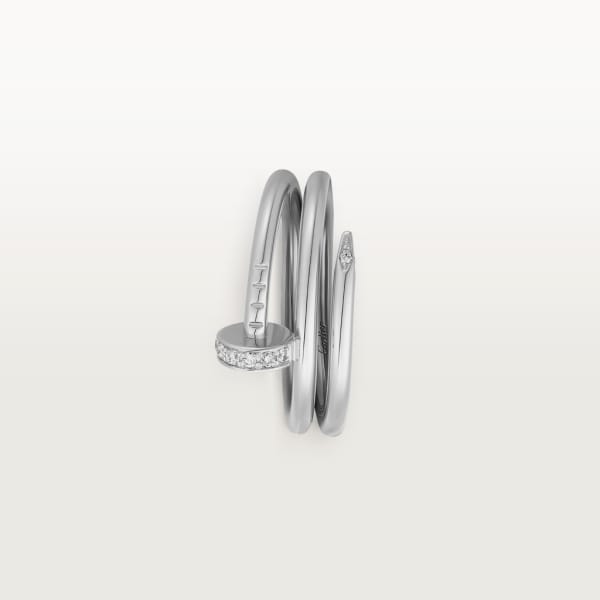 Juste un Clou ring White gold, diamonds