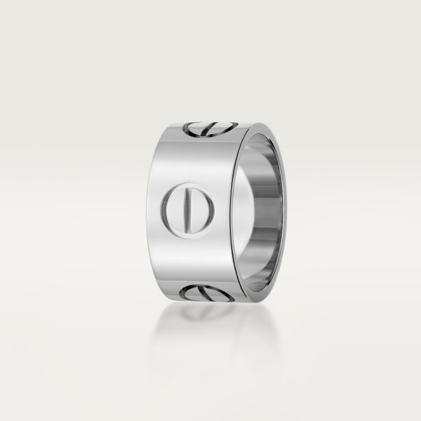 Love ring, large model White gold