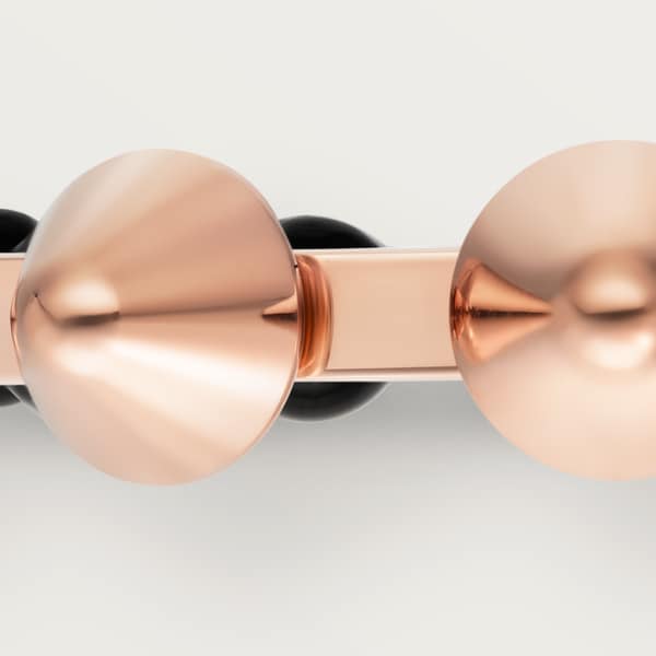 Clash de Cartier ring Rose gold, onyx