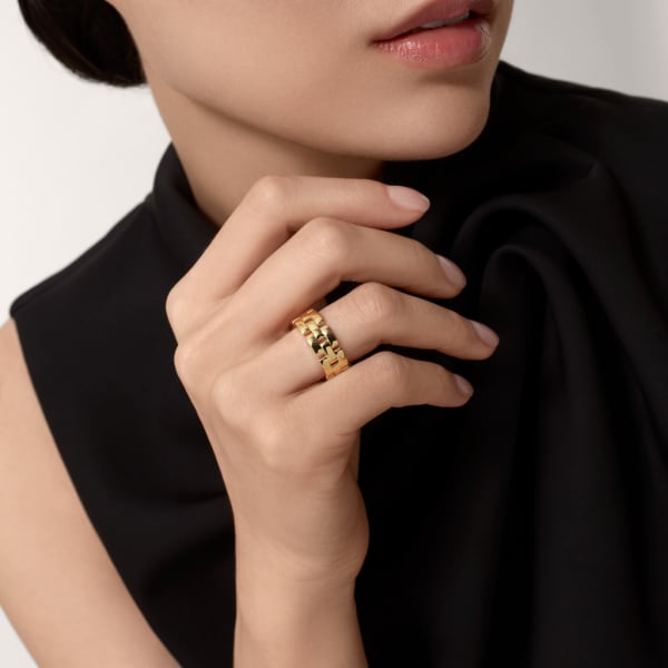 Maillon Panthère ring Yellow gold