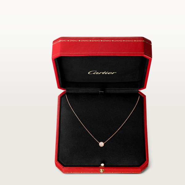 Cartier Destinée necklace Rose gold, diamonds