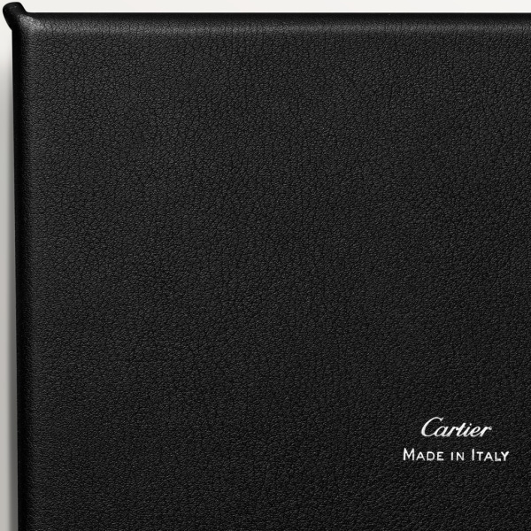 Must de Cartier MM trinket tray Black and burgundy calfskin