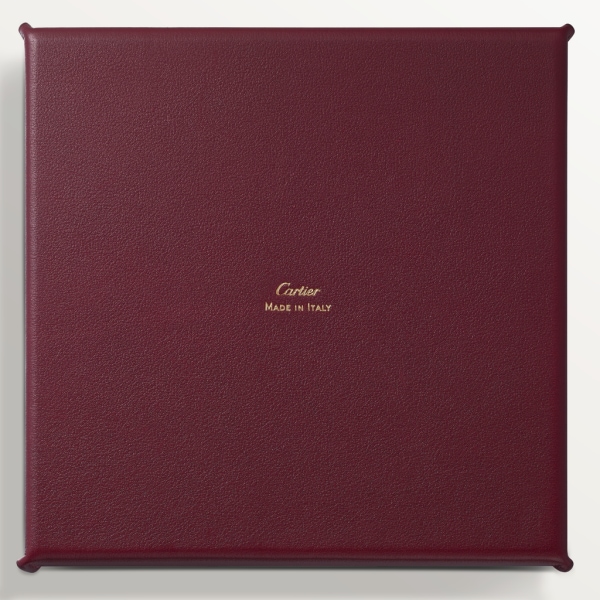 Must de Cartier MM trinket tray burgundy calfskin