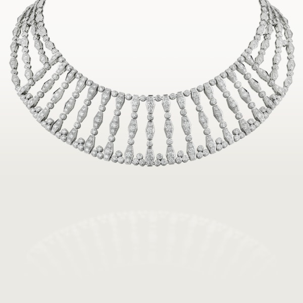 Pluie de Cartier necklace White gold, diamonds